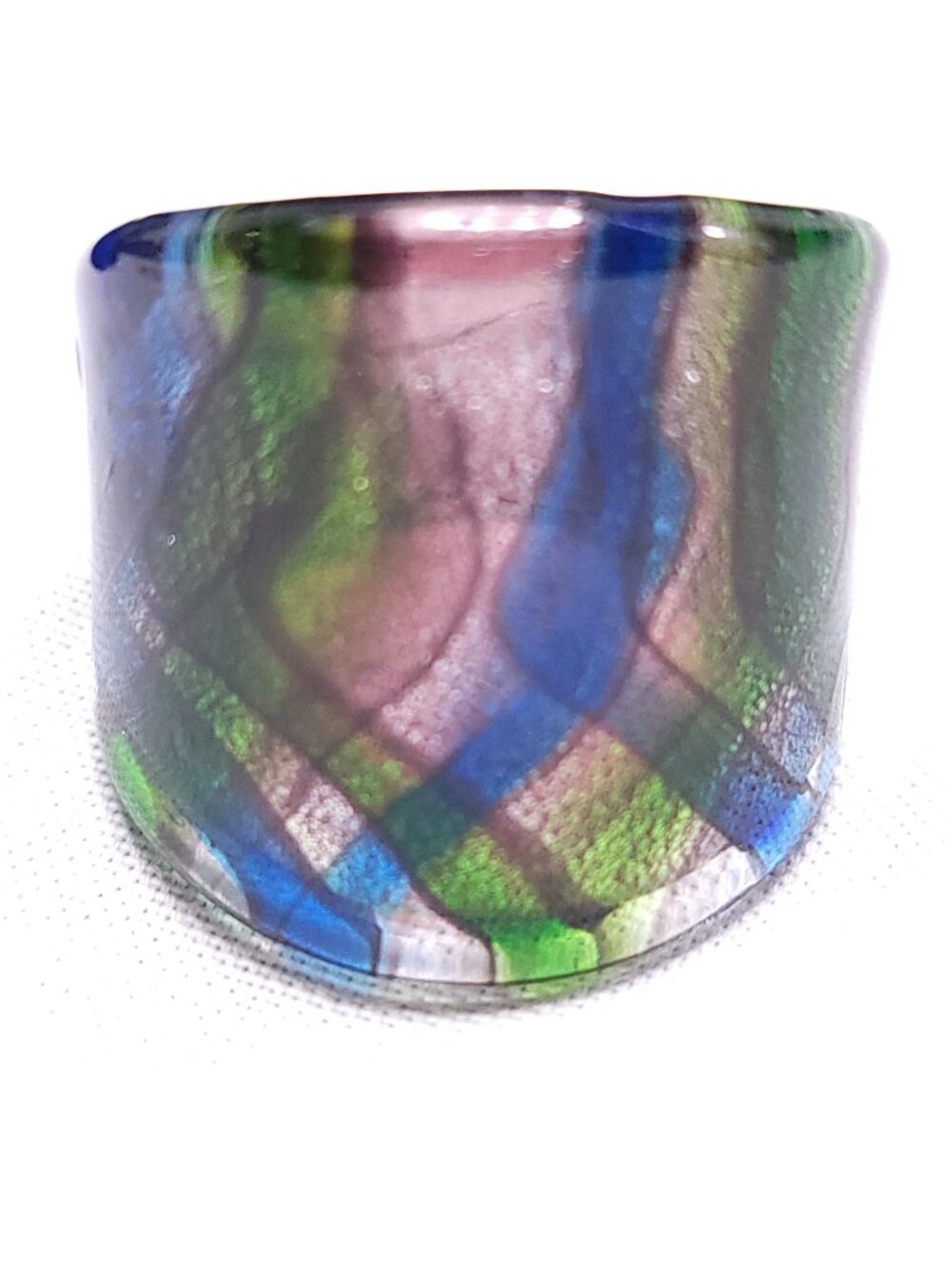 Unique Artisian Glass Ring